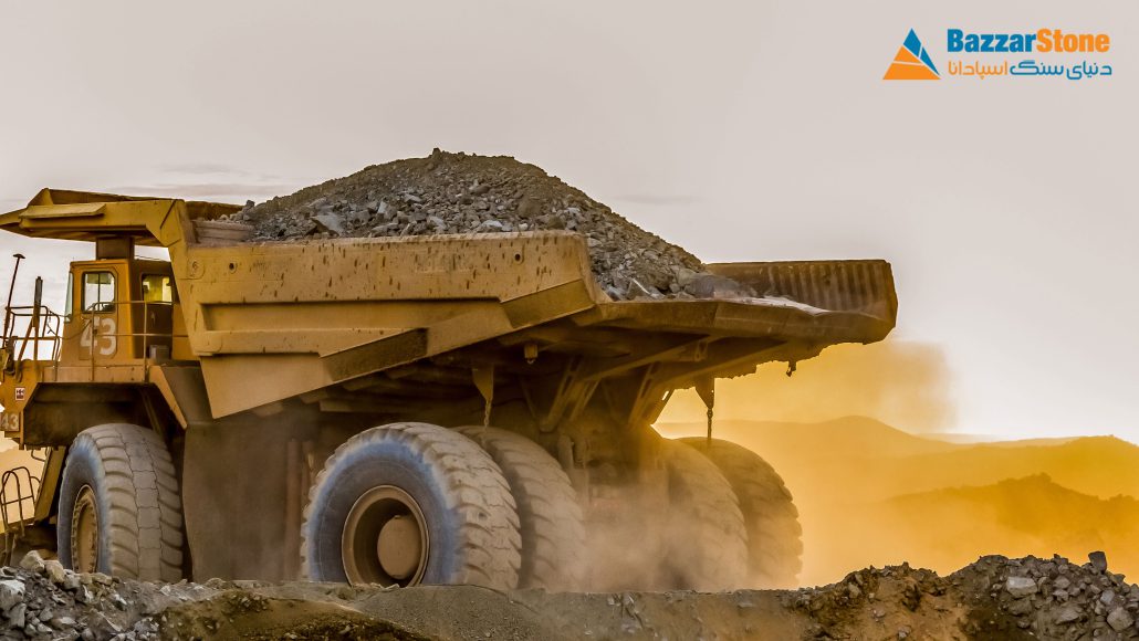 مراحل استخراج سنگ از معدن تا کارخانه